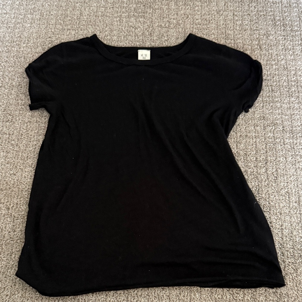 We The Free Classic Black Short Sleeve Tee